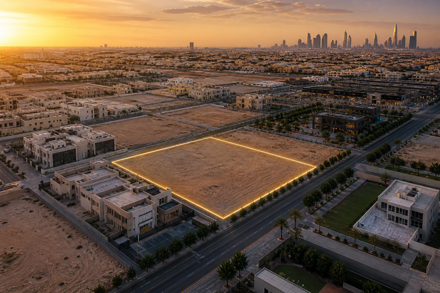 الموقع أولًا. ثم الفرصة.